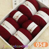Fil de Laine Pure pour Punch Needle 500g