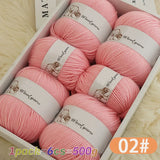 Fil de Laine Pure pour Punch Needle 500g