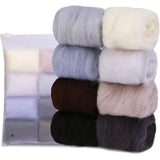 Palette de Laine Mèche - 8 Couleurs