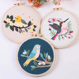Punch Needle Oiseau