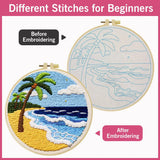Kit Punch Needle - Bord de Mer