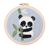 Punch Needle Panda