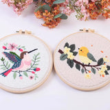 Punch Needle Oiseau