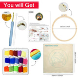 Kit Punch Needle - Chat Kawaii
