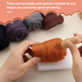 Palette de Laine Mèche - 8 Couleurs