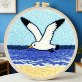 Kit Punch Needle - Mouette