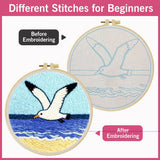 Kit Punch Needle - Mouette