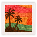 Kit Punch Needle - Coucher de Soleil Tropical