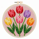 Punch Needle Fleur