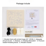 Kit Punch Needle Complet - Motif Floral