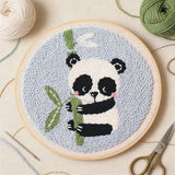 Punch Needle Panda