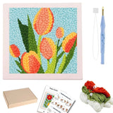 Punch Needle Fleur