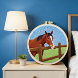 Punch Needle Cheval