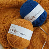 Fil de Laine Pure pour Punch Needle 500g