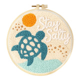 Kit Punch Needle - Tortue de Mer