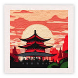 Punch Needle Paysage