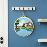 Kit Punch Needle - Paysage Champêtre