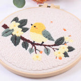 Punch Needle Oiseau