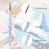 Kit Punch Needle - Montagne Fleurie