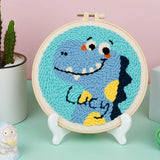 Punch Needle Girafe