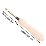 Aiguille Punch Needle en Bois