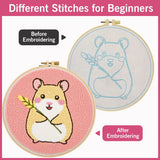 Kit Punch Needle - Hamster