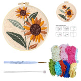 Punch Needle Fleur