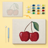 Punch Needle Cerises