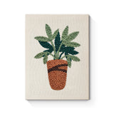 Punch Needle Plante Tropicale