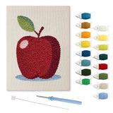 Punch Needle Pomme Rouge