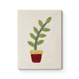 Punch Needle Plante Verte