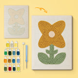 Punch Needle Fleur Jaune