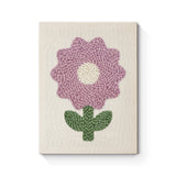 Punch Needle Fleur Violette