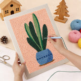 Punch Needle Cactus