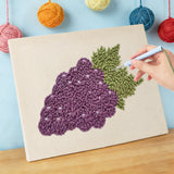 Punch Needle Raisin