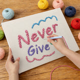 Punch Needle Never Give Up