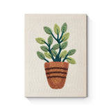 Punch Needle Plante Verte