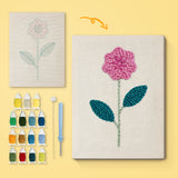 Punch Needle Rose Rose