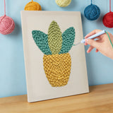 Punch Needle Ananas