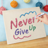 Punch Needle Never Give Up