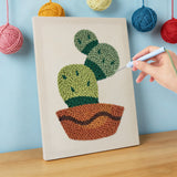 Punch Needle Cactus Raquette