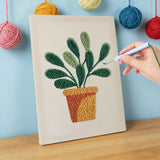 Punch Needle Plante en Pot