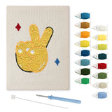 Punch Needle Signe Peace