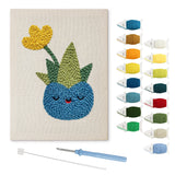 Punch Needle Plante Kawaii