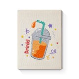 Punch Needle Boisson Glacée