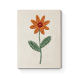 Punch Needle Marguerite Orange