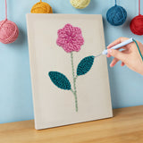 Punch Needle Rose Rose