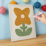Punch Needle Fleur Jaune
