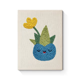 Punch Needle Plante Kawaii