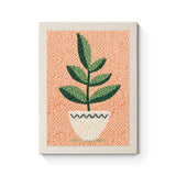 Punch Needle Zamioculcas